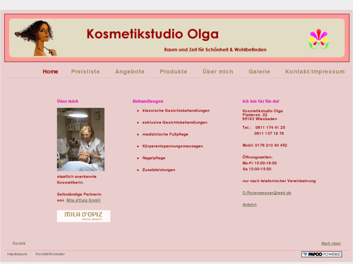 www.kosmetikstudio-olga.info