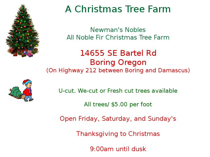 www.newmanschristmastreefarm.com