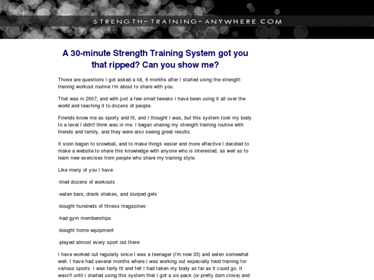 www.strength-training-anywhere.com