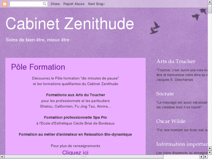 www.zenithude.net