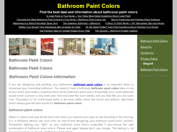 www.bathroompaintcolors.info