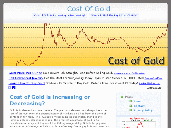 www.costofgold.org