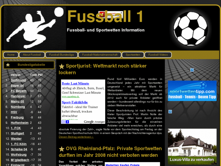 www.fussball1.net