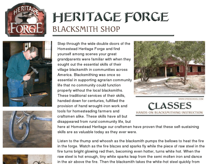 www.homesteadheritage-blacksmithing.com