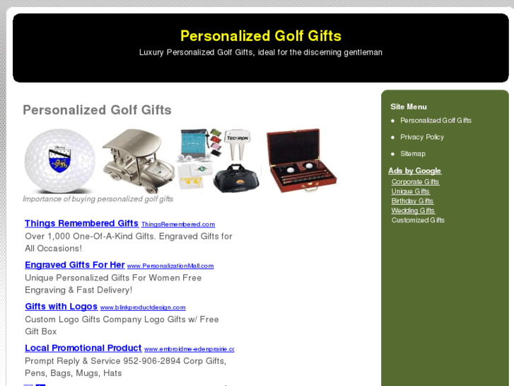 www.personalizedgolfgifts.org