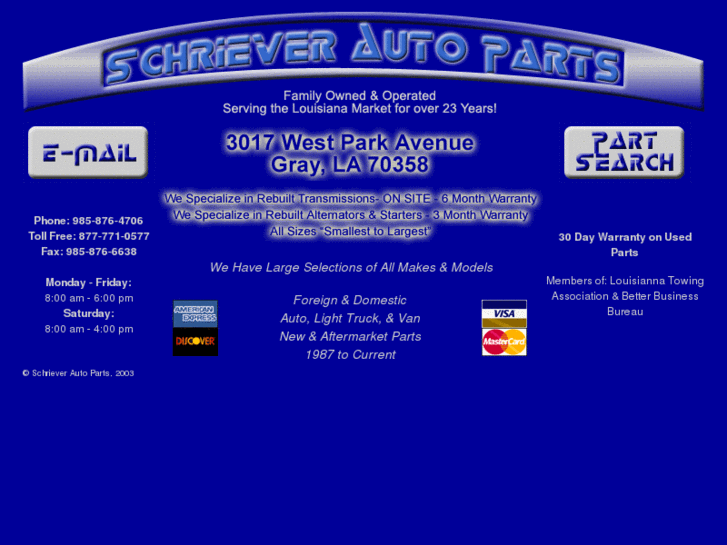 www.schrieverautoparts.com