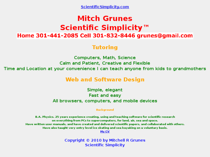www.scientificsimplicitywebandsoftwaredesign.net