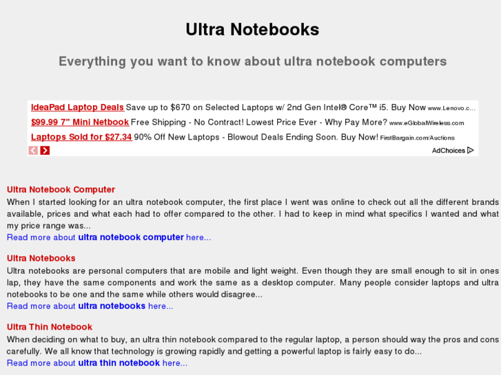 www.ultranotebooks.com