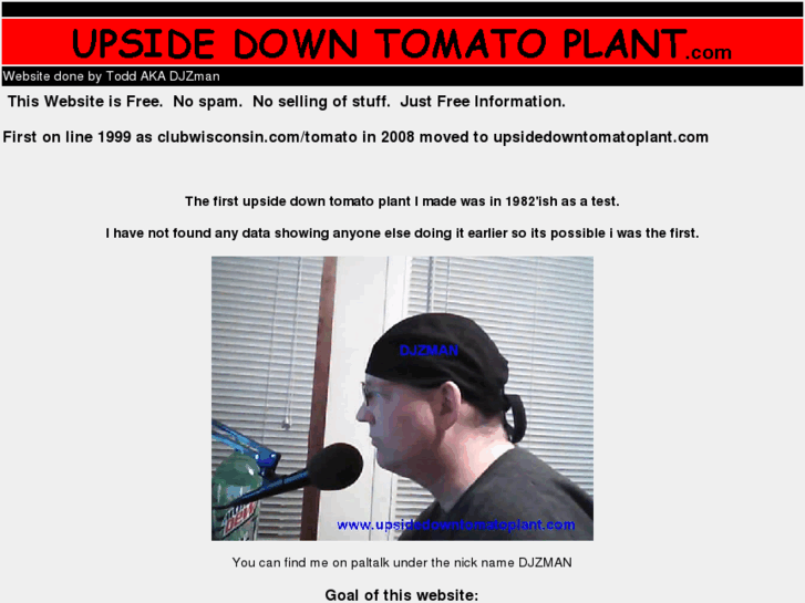 www.upsidedowntomatoplant.com