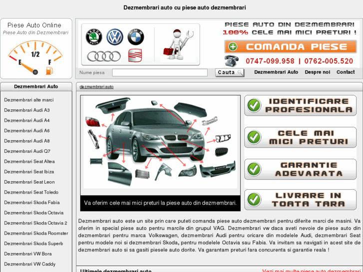 www.dezmembrariauto.co