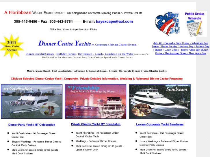 www.dinnercruiseinformation.com