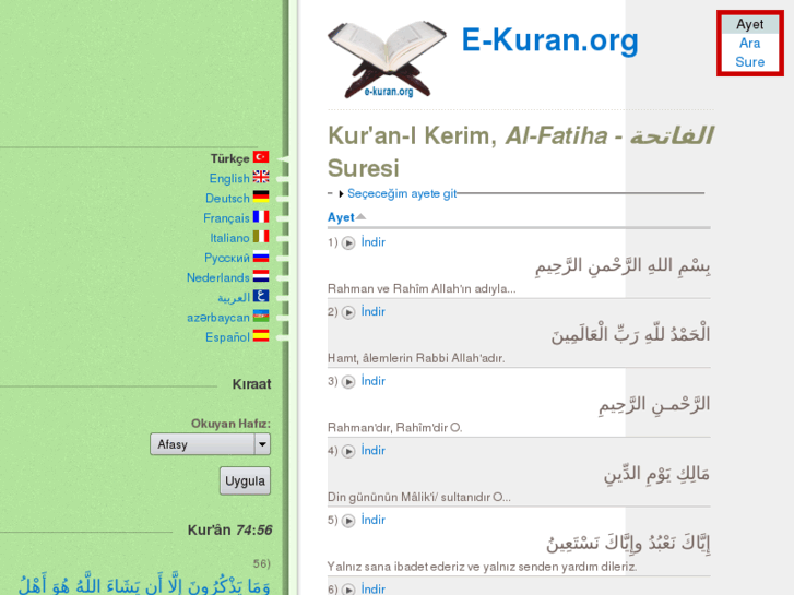 www.e-kuran.org