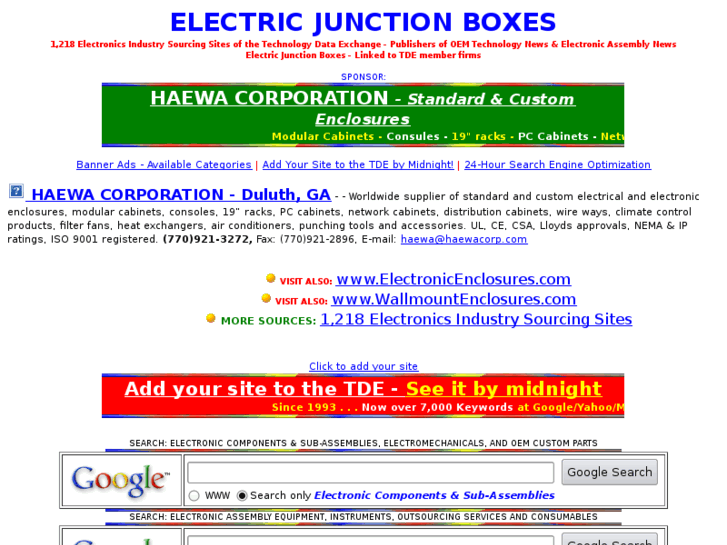 www.electricjunctionboxes.com