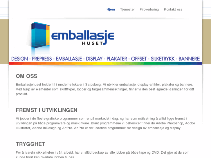 www.emballasjehuset.no