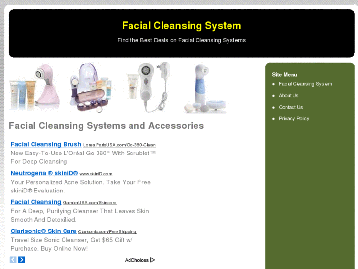 www.facialcleansingsystem.com