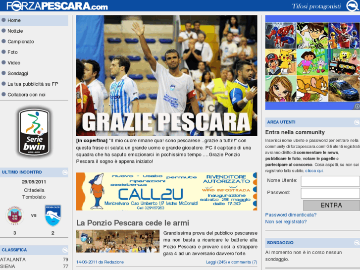 www.forzapescara.net