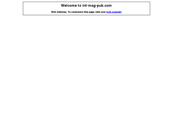 www.int-mag-pub.com