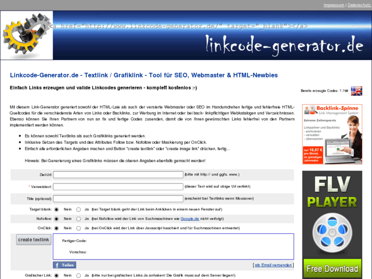 www.linkcode-generator.de