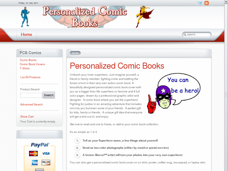 www.personalizedcomicbook.com