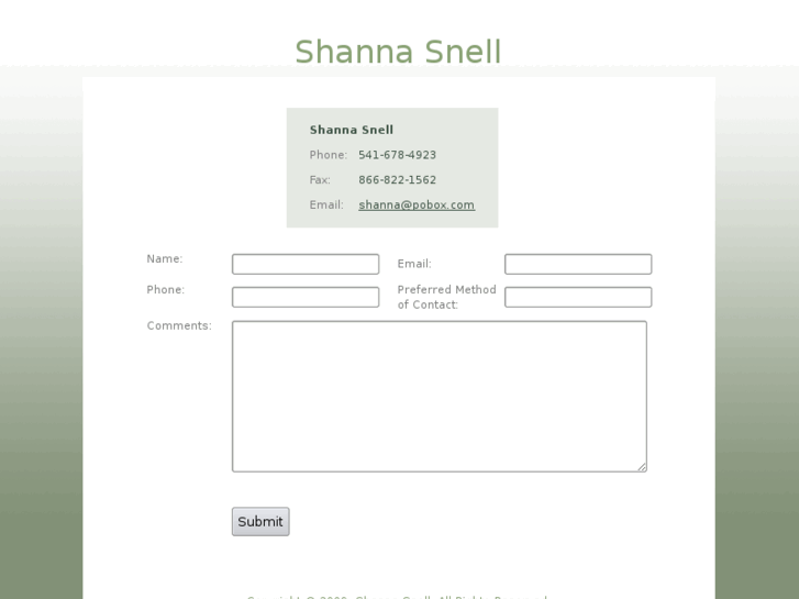 www.shannasnell.com