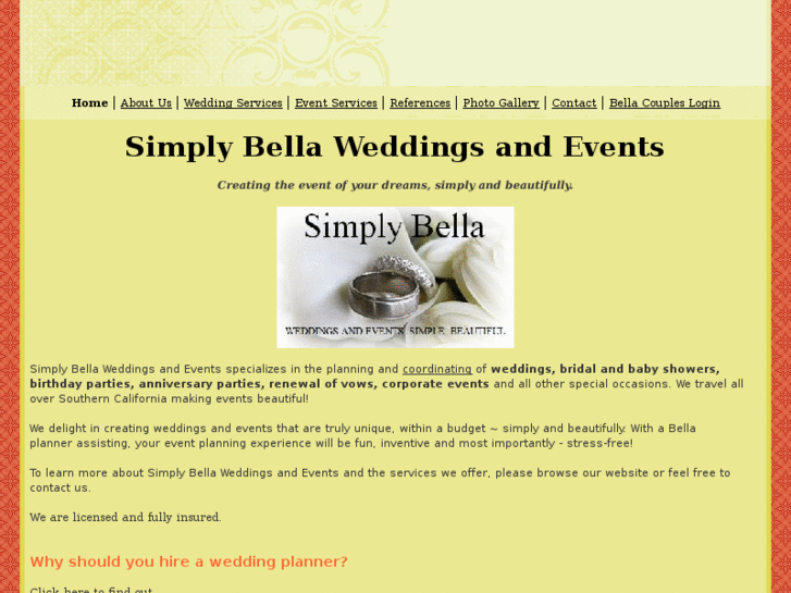 www.simplybellaevents.com