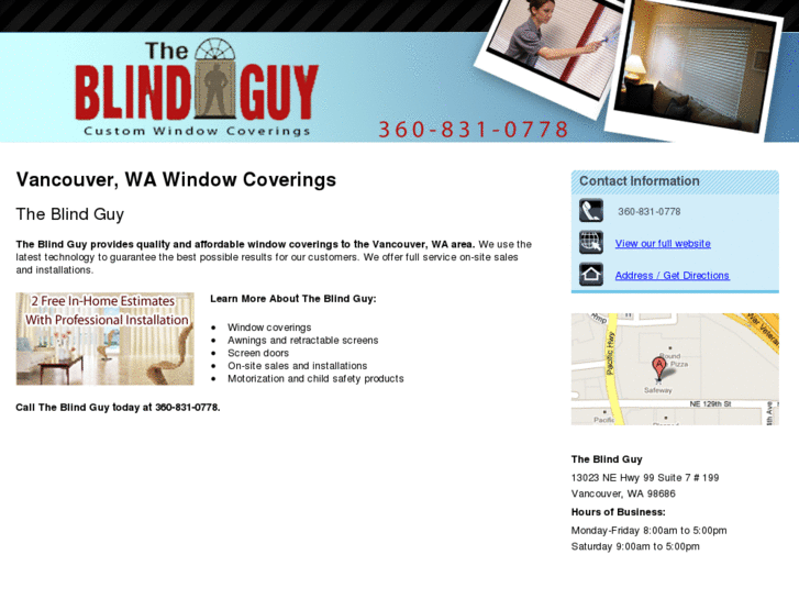 www.theblindguywindowcoverings.com