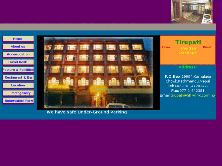 www.tirupatiholidayinn.com