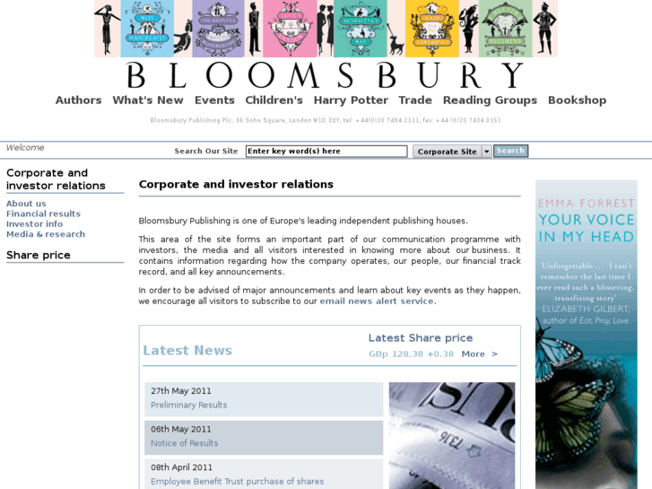 www.bloomsbury-ir.co.uk