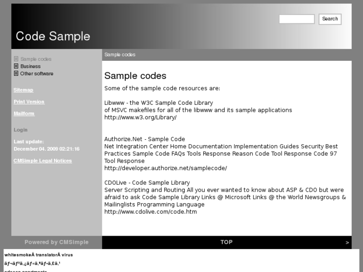 www.codesample.org