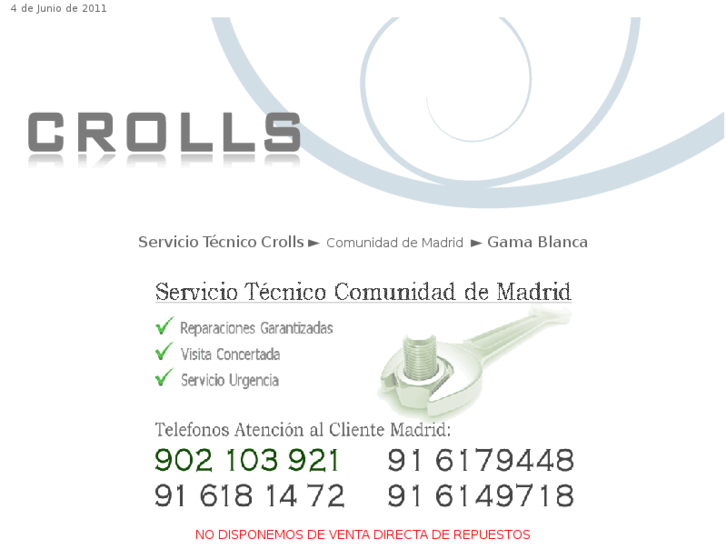 www.crolls-madrid.com.es