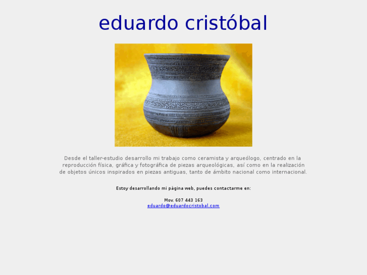 www.eduardocristobal.com