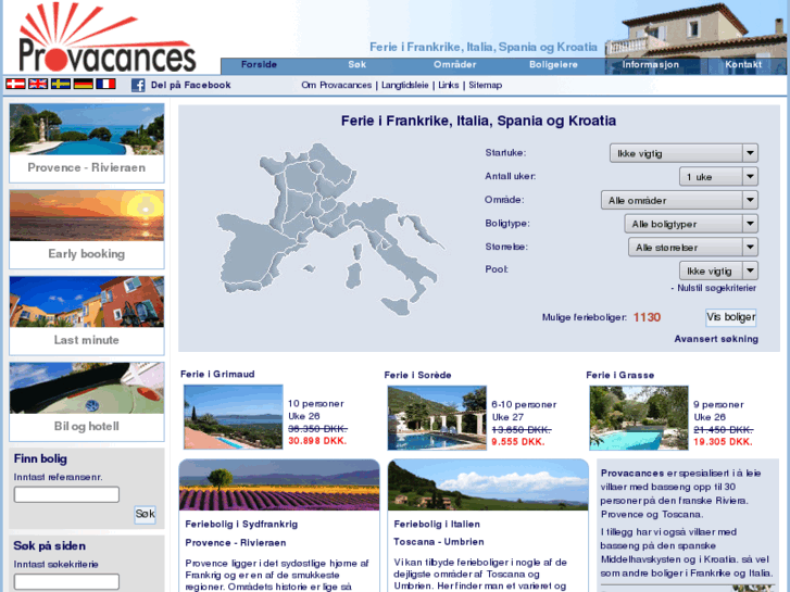 www.provacances.no