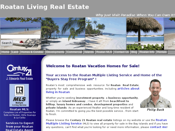 www.roatan-vacation-homes.com