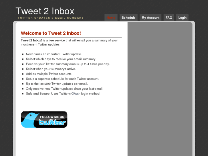 www.tweet2inbox.com