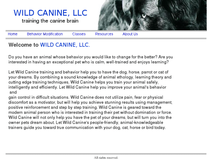 www.wildcanine.com