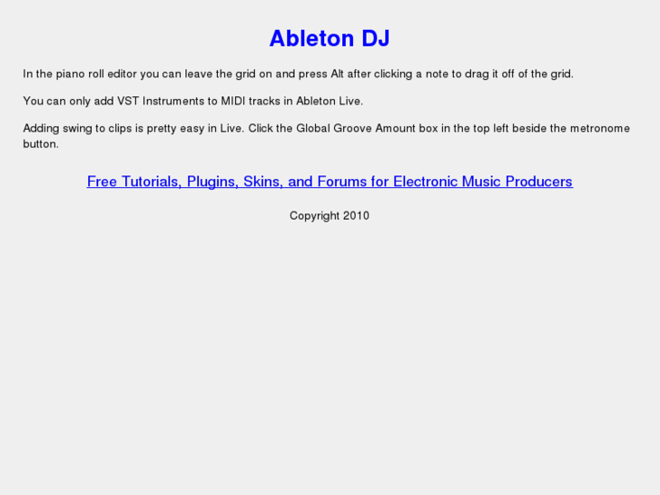 www.abletondj.net