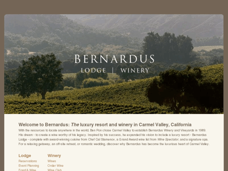 www.bernardus.com