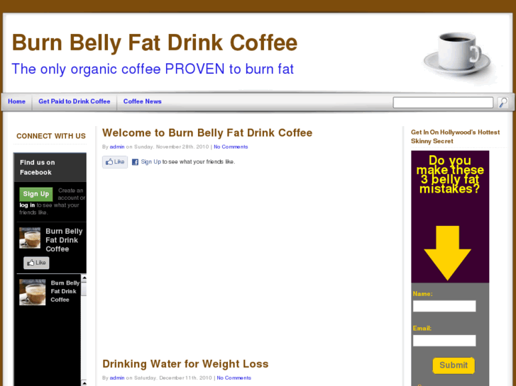 www.burnbellyfatdrinkcoffee.com