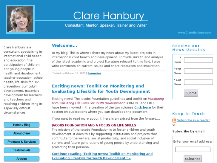 www.clarehanbury.com