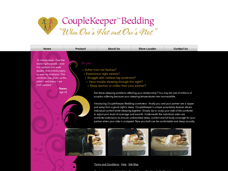 www.couplekeeperbedding.com