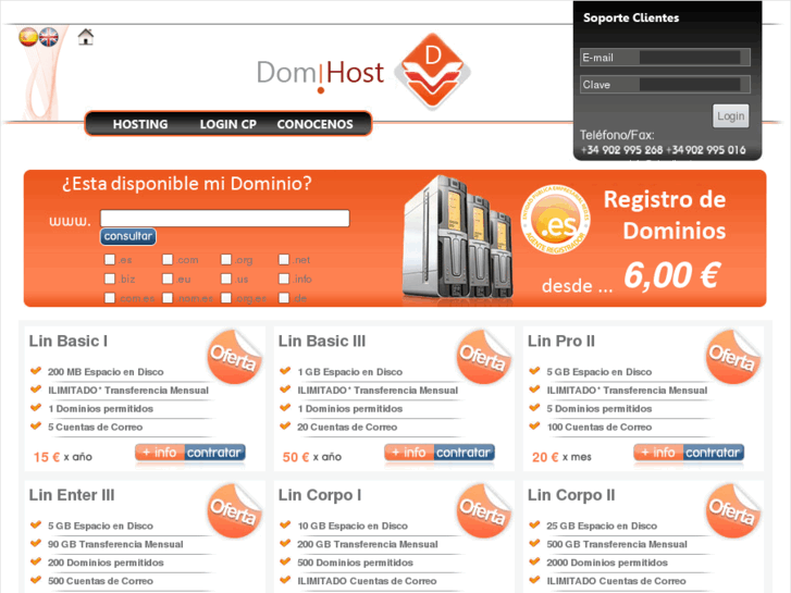 www.domihost.es