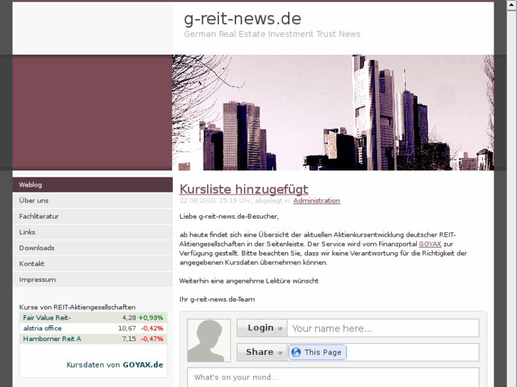 www.german-real-estate-investment-trusts.com