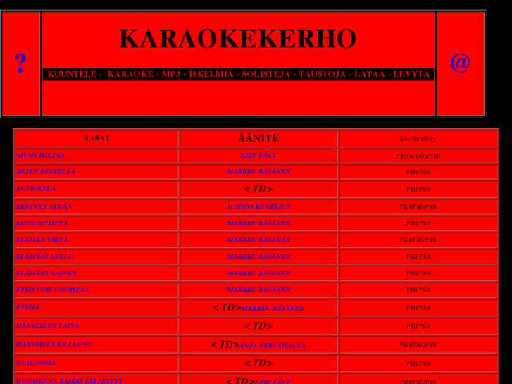 www.karaokekerho.net