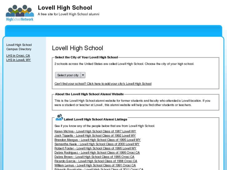 www.lovellhighschool.org