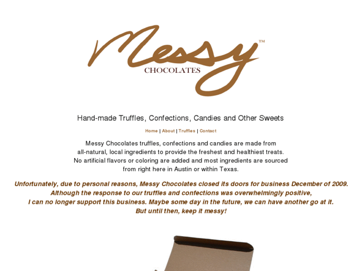 www.messychocolates.com