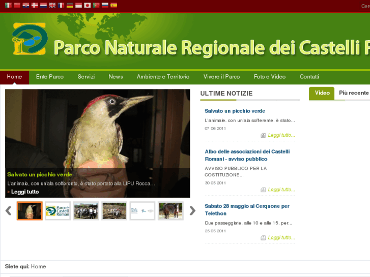 www.parcocastelliromani.it