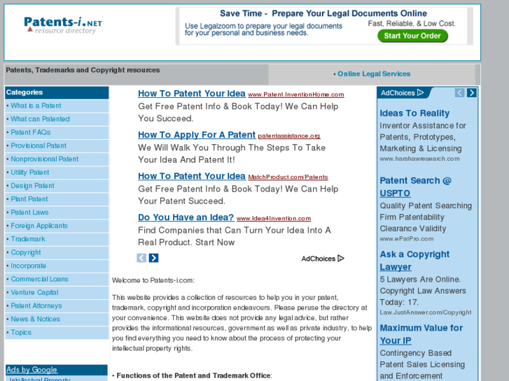 www.patents-i.net