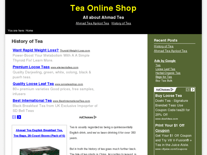 www.teaonlineshop.com