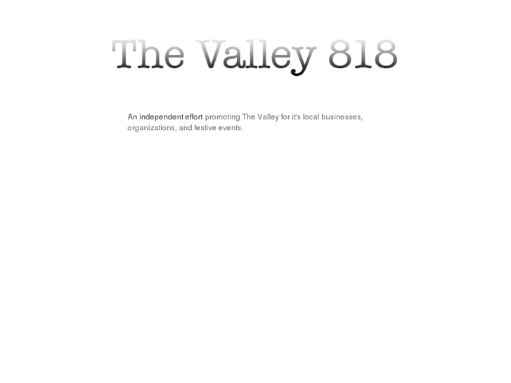 www.thevalley818.com