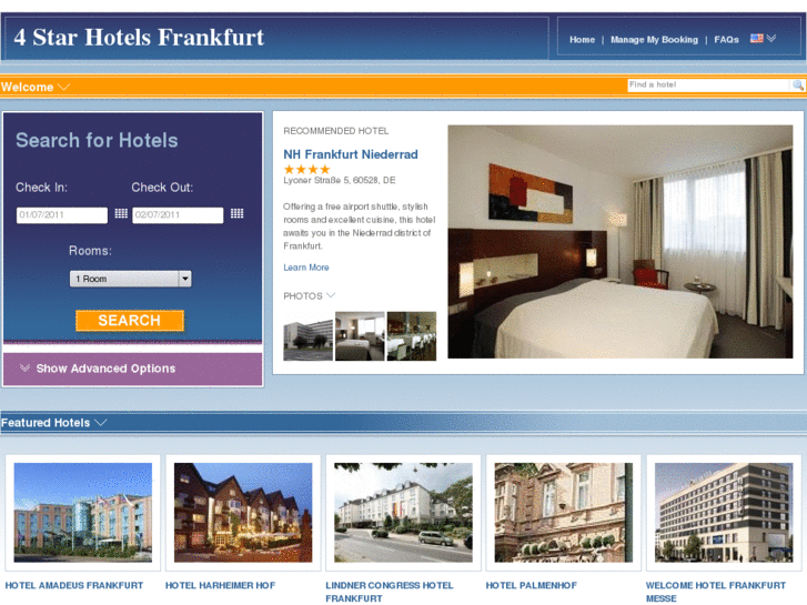 www.4starhotelsfrankfurt.com